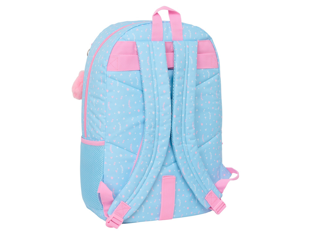 MOCHILA SAFTA ADAPTABLE A CARRO BLACKFIT8 SMILE 460X300X140 MM