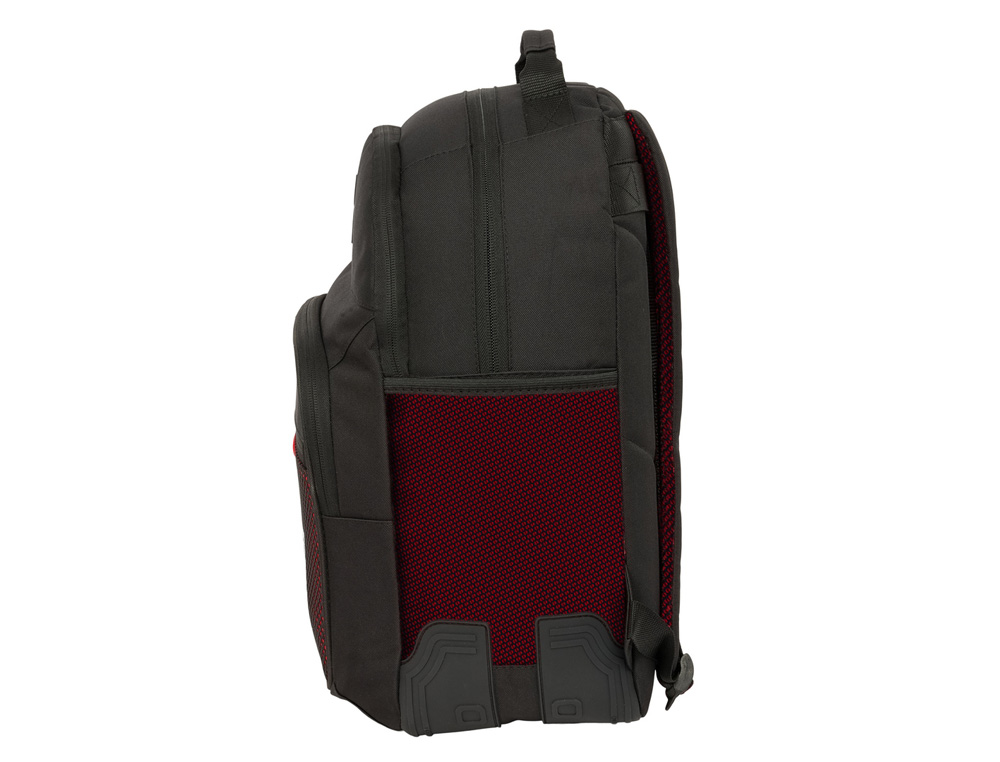 MOCHILA SAFTA DOBLE CON CANTONERAS ADAPTABLE A CARRO MUNICH VULCAN 420X320X150 MM