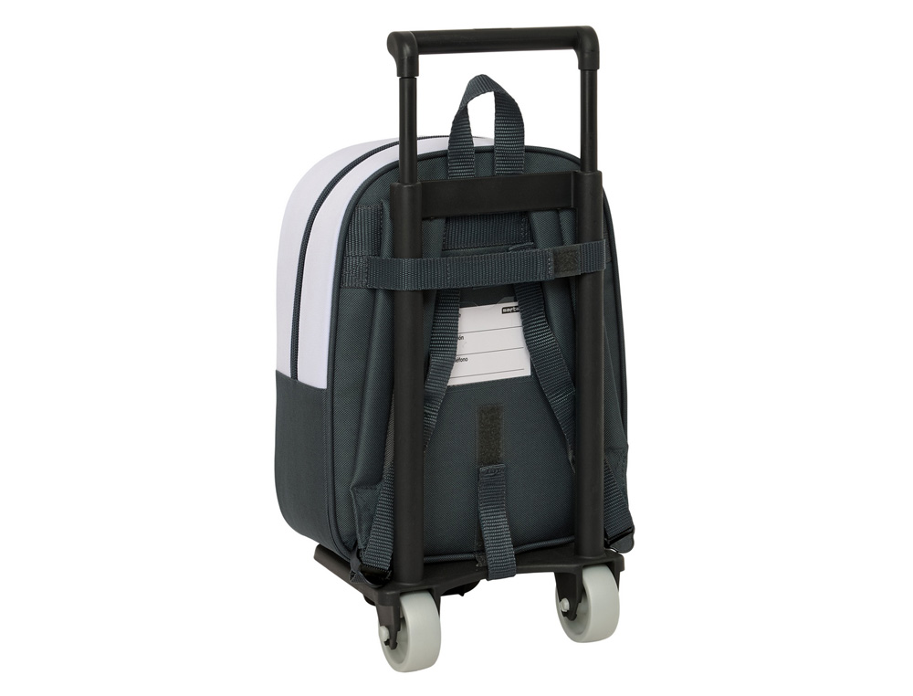 MOCHILA SAFTA 232 + CARRO 805 REAL MADRID 1 EQUIPACION 25/26 270X220X100 MM