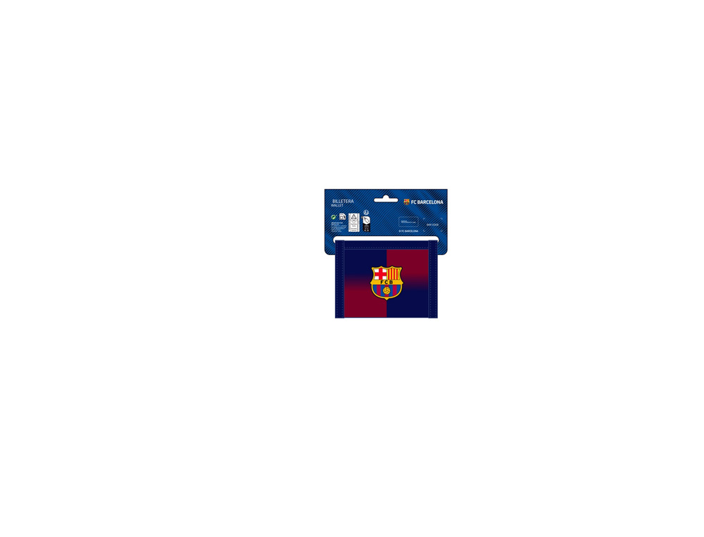 BILLETERA SAFTA F.C. BARCELONA 1 EQUIPACION 25/26 95X125X10 MM