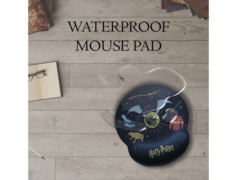 ALFOMBRILLA DE RATON HARRY POTTER DE GEL ERGONOMICA 250X230 MM
