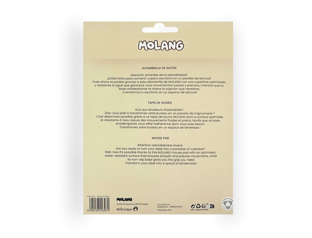 ALFOMBRILLA DE RATON MOLANG REDONDA PLANT LOVER 200 MM