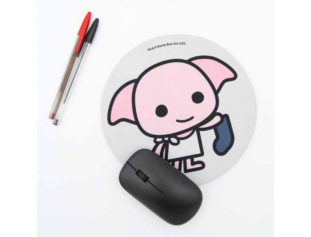 ALFOMBRILLA DE RATON HARRY POTTER REDONDA DOBBY 200 MM