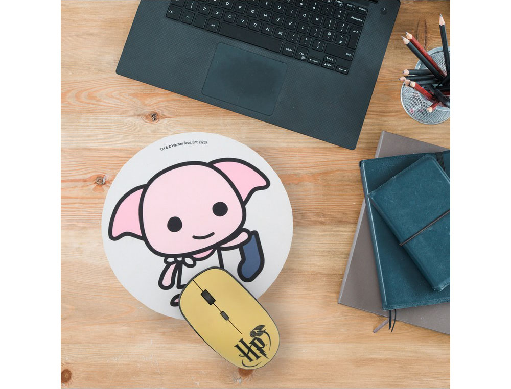 ALFOMBRILLA DE RATON HARRY POTTER REDONDA DOBBY 200 MM