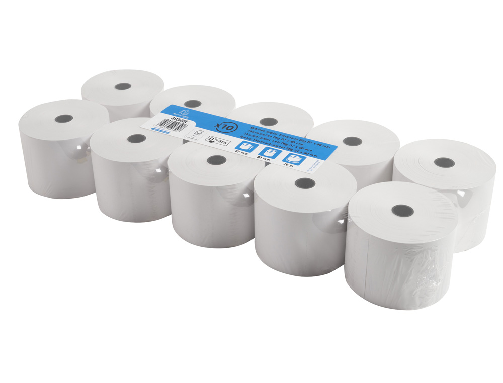ROLLO SUMADORA EXACOMPTA TERMICO 55 GR 57X80 MM SIN BPA