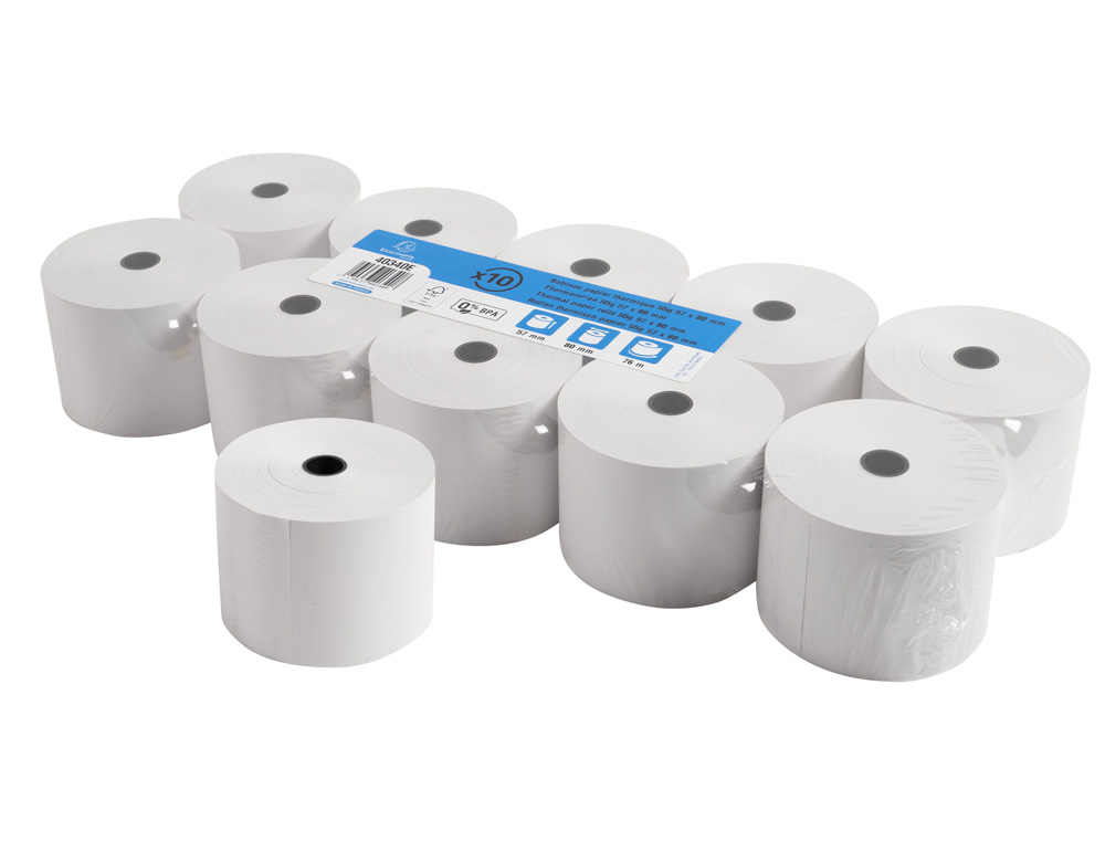 ROLLO SUMADORA EXACOMPTA TERMICO 55 GR 57X80 MM SIN BPA