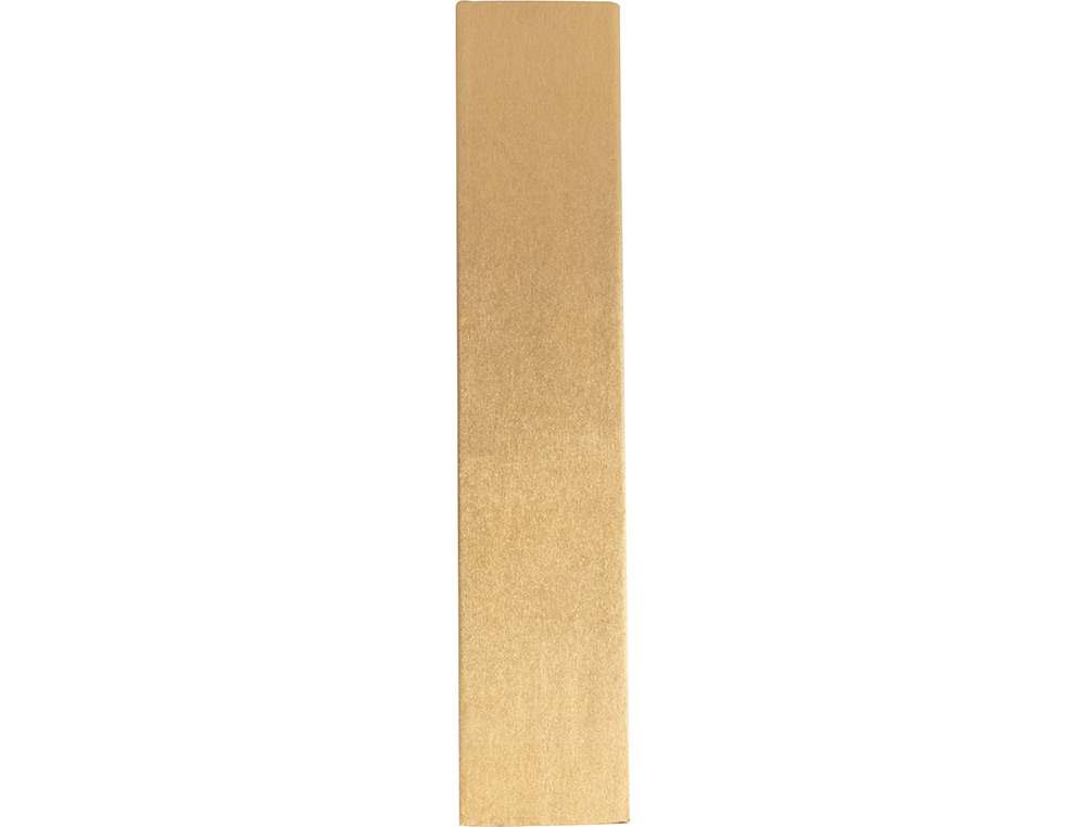 PAPEL CRESPON LIDERPAPEL 50 CM X 2.5M METALIZADO ORO