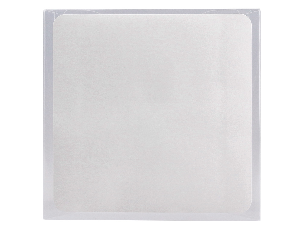 SOBRE PARA CD Q-CONNECT POLIPROPILENO AUTOADHESIVO CONVELCRO-BOLSA CON 5 UNIDADES-