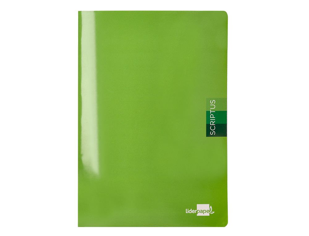 LIBRETA LIDERPAPEL SCRIPTUS A4 48 HOJAS 90G/M2 PAUTA 5 2.5MM CON MARGEN