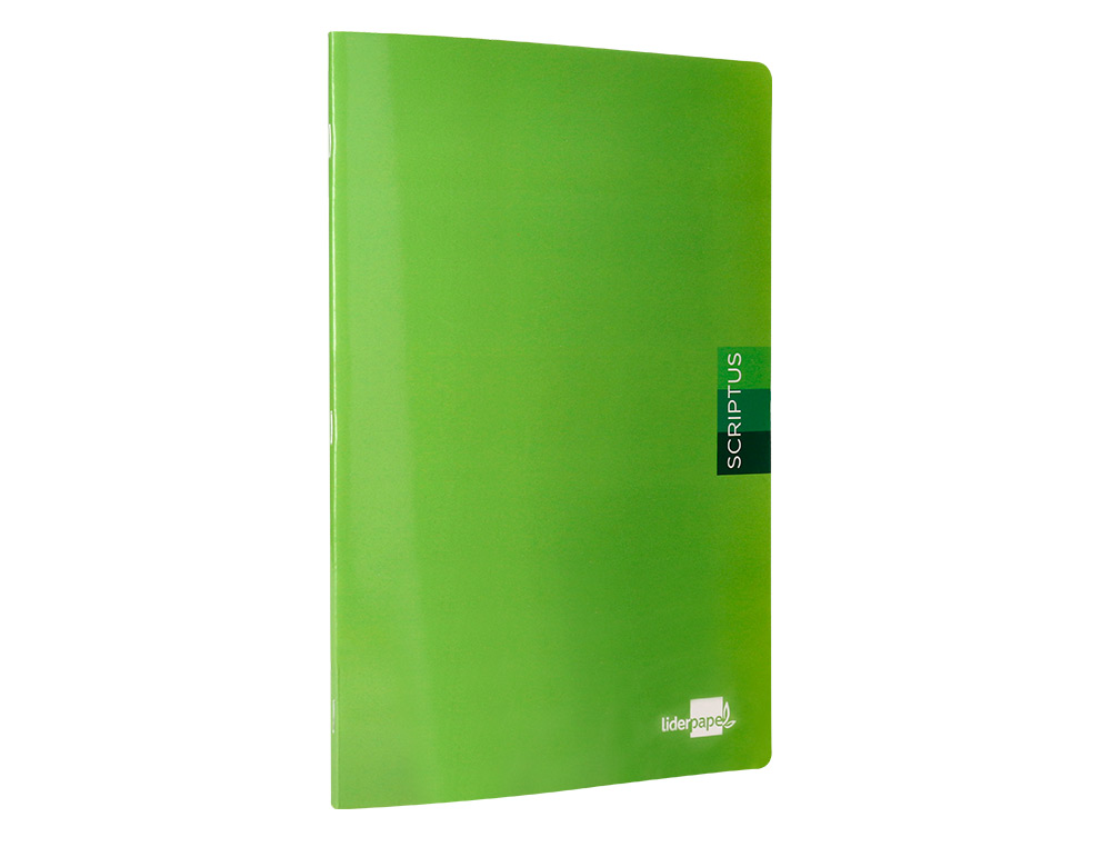LIBRETA LIDERPAPEL SCRIPTUS A4 48 HOJAS 90G/M2 PAUTA 5 2.5MM CON MARGEN