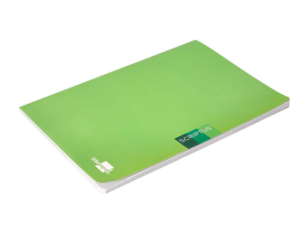 LIBRETA LIDERPAPEL SCRIPTUS A4 48 HOJAS 90G/M2 PAUTA 5 2.5MM CON MARGEN