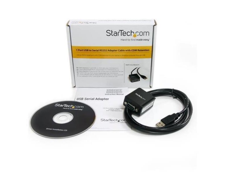 CABLES ORDENADOR / MOVILIDAD STARTECH CABLE 1 8M USB A SERIE DB9 COM