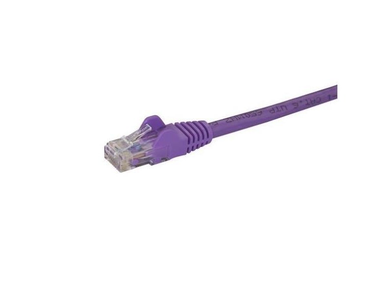CABLES FIBRA / ETHERNET / TELEF. STARTECH CABLE DE RED 10M PURPURA CAT6