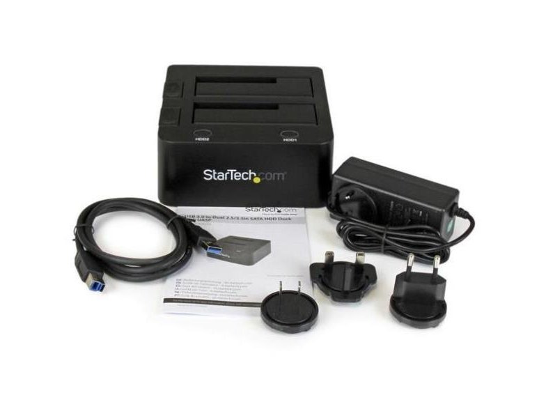 CARCASAS VACAS PARA DISCOS DUROS STARTECH DOCKING STATION USB 3.0 2XSATA