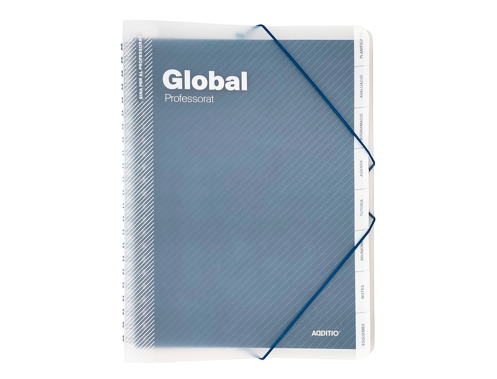 CARPETA GLOBAL CATALAN ADDITIO DIN A4 CON EVALUACION CONTINUA PROGRAMACION TUTORIA Y REUNIONES