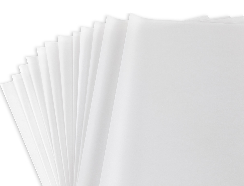 PAPEL VEGETAL LIDERPAPEL A4 90GR 210X297MM SOBRE DE 12 HOJAS