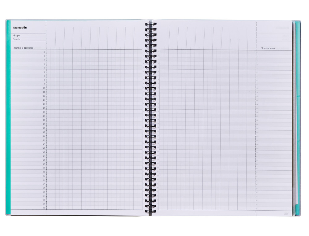 CUADERNO DE TODAS LAS CLASES SV ADDITIO PLAN MENSUAL DEL CURSO EVALUACION CONTINUA Y PROGRAMACION SEMANAL 22,5X31CM