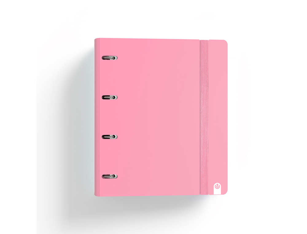 CARPETA CARPEBLOCK CARCHIVO DIN A4 FOAM CON RECAMBIO BONUS 360 STYLE COLOR ROSA