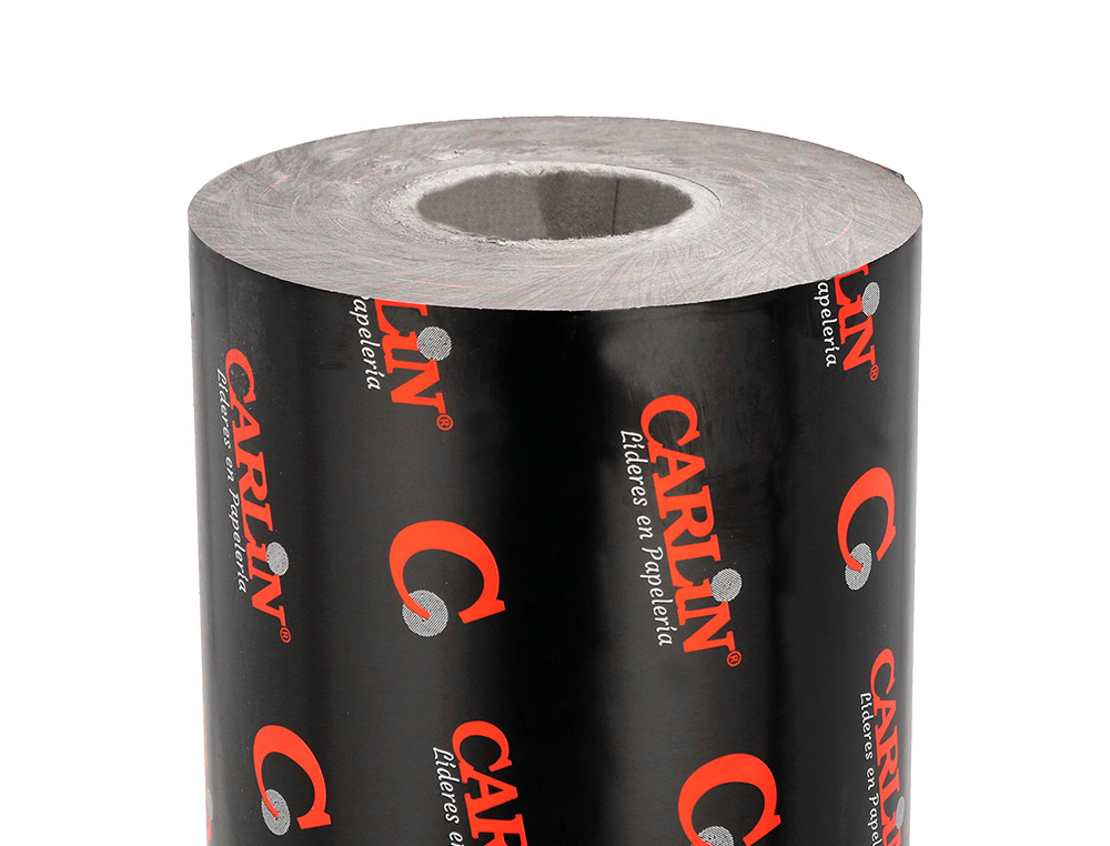 PAPEL DE REGALO ESTUCADO CARLIN BOBINA PEQUEA ANCHO 35 CM PESO 5 KG