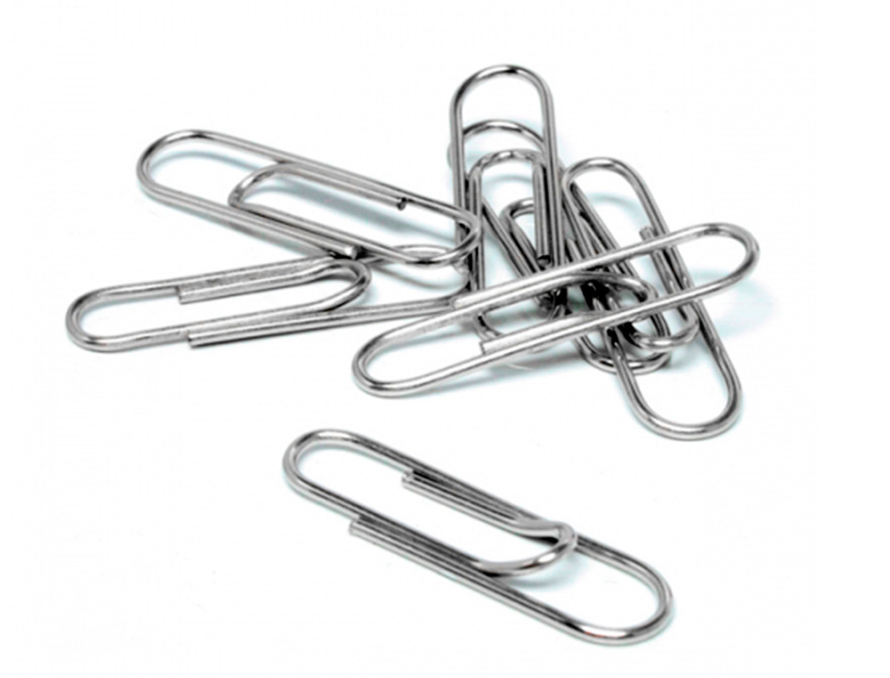 CLIPS CARLIN N 2 LABIADOS 33 MM CAJA DE 100 UNIDADES