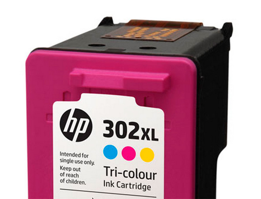 INK-JET HP 302XL ENVY 4524 / 4527 / 4528 / 4521 TRICOLOR 330 PAG
