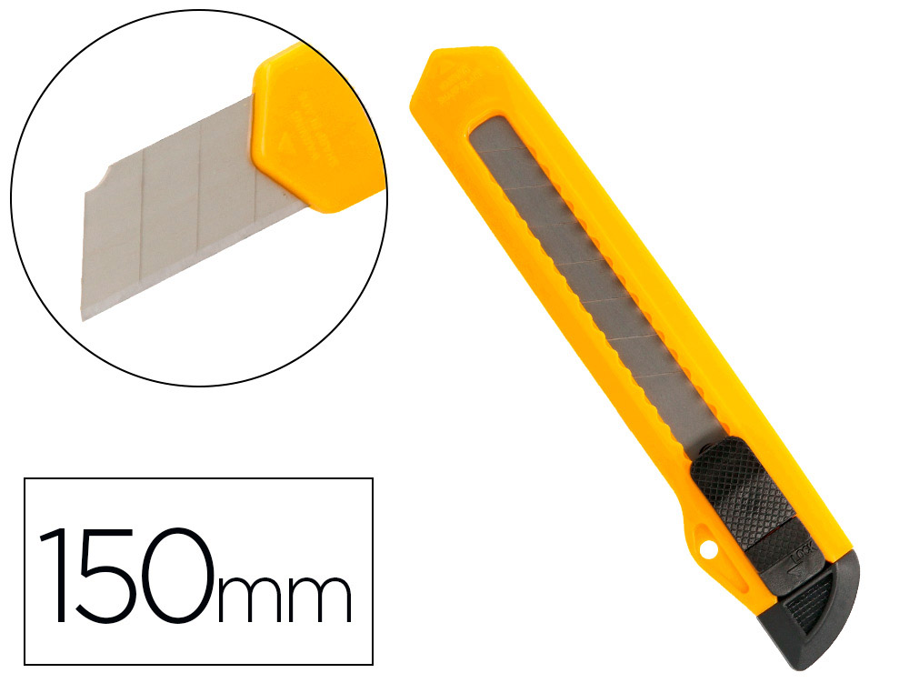 CUTER Q-CONNECT TH-130-1 ANCHO BLISTER 1 UNIDAD