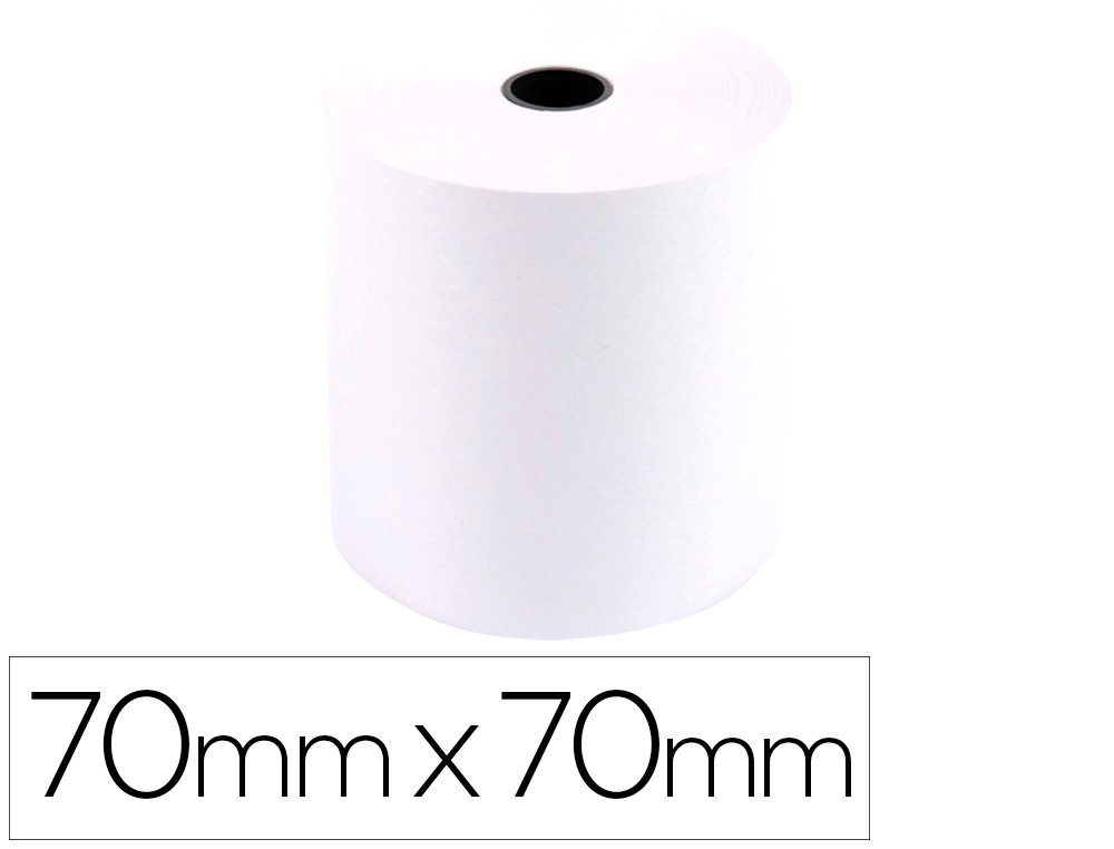 ROLLO SUMADORA EXACOMPTA ELECTRO OFFSET 70 MM X 70 MM 60 G/M2