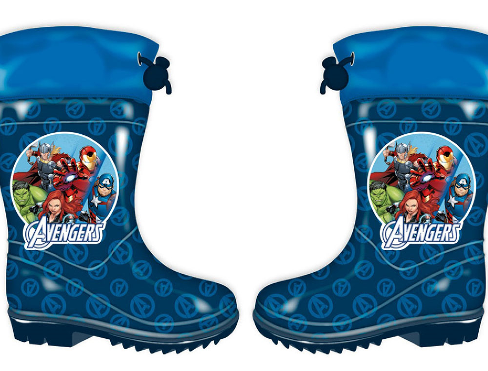 BOTA DE AGUA SAFTA AVENGERS PACK DE 5 PARES TALLAS SURTIDAS
