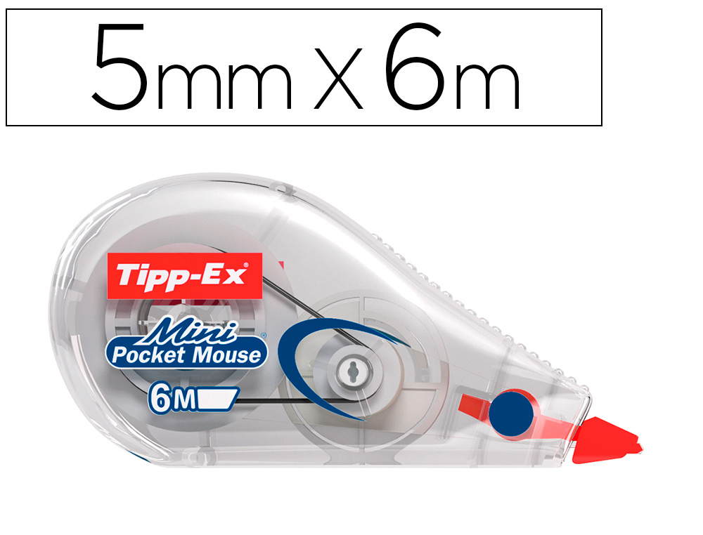CORRECTOR TIPP-EX CINTA MINI MOUSE 5 MM X 6 M