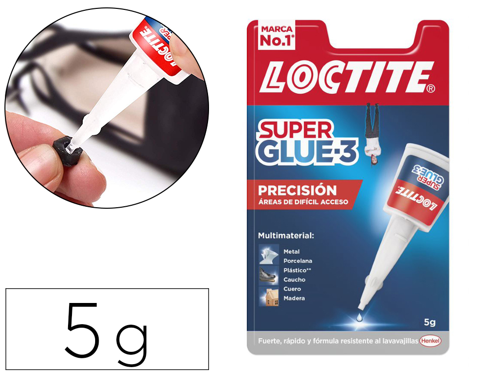 PEGAMENTO LOCTITE 5 GR ADHESIVO INSTANTANEO PRECISIONUNIDAD