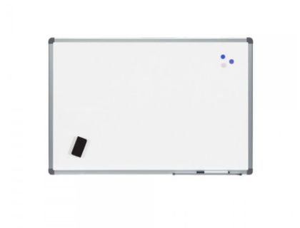 PIZARRA DE MELAMINA CON MARCO DE ALUMINIO 60X90